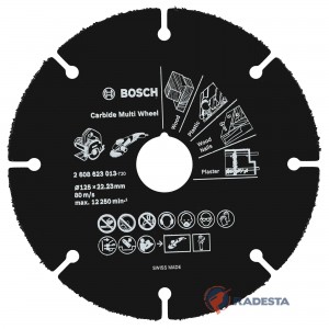 Diskas universalus BOSCH Carbide Multi Wheel 125 mm 