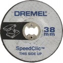 Dremel SC541 diskas metalo šlifavimui 38 x 3,2 mm 2 vnt.
